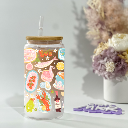 La Dolce Vita Glass Can Cup