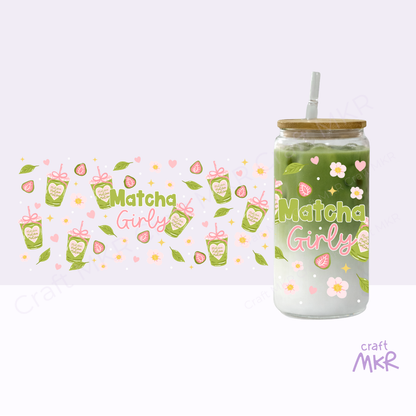 Matcha Girly Can Cup