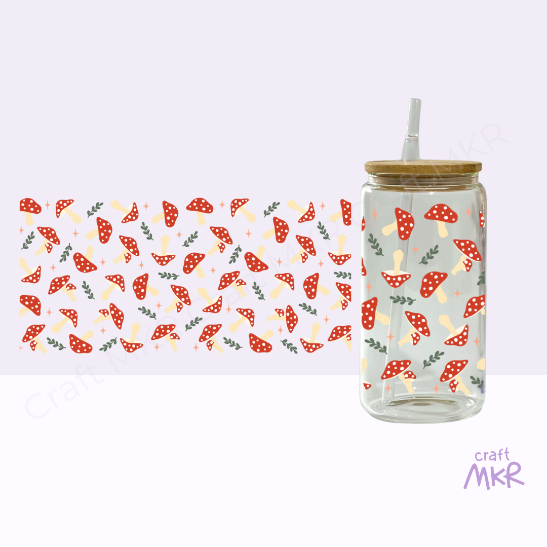 Mushroom Forest Can Cup