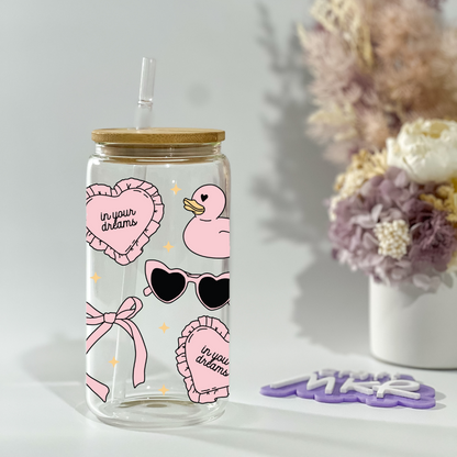 Pretty in Pink Can Cup