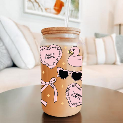 Pretty in Pink Can Cup