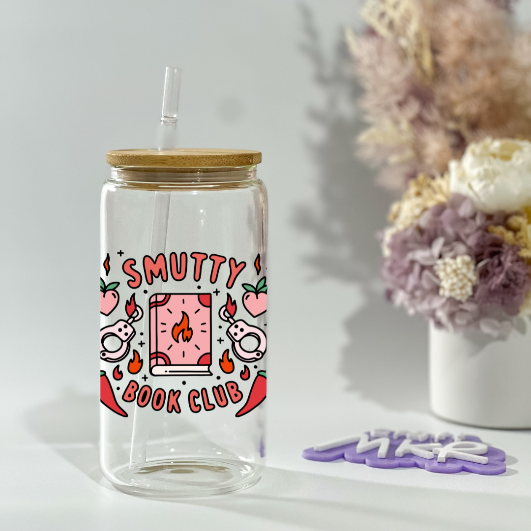 Smutty Book Club Can Cup
