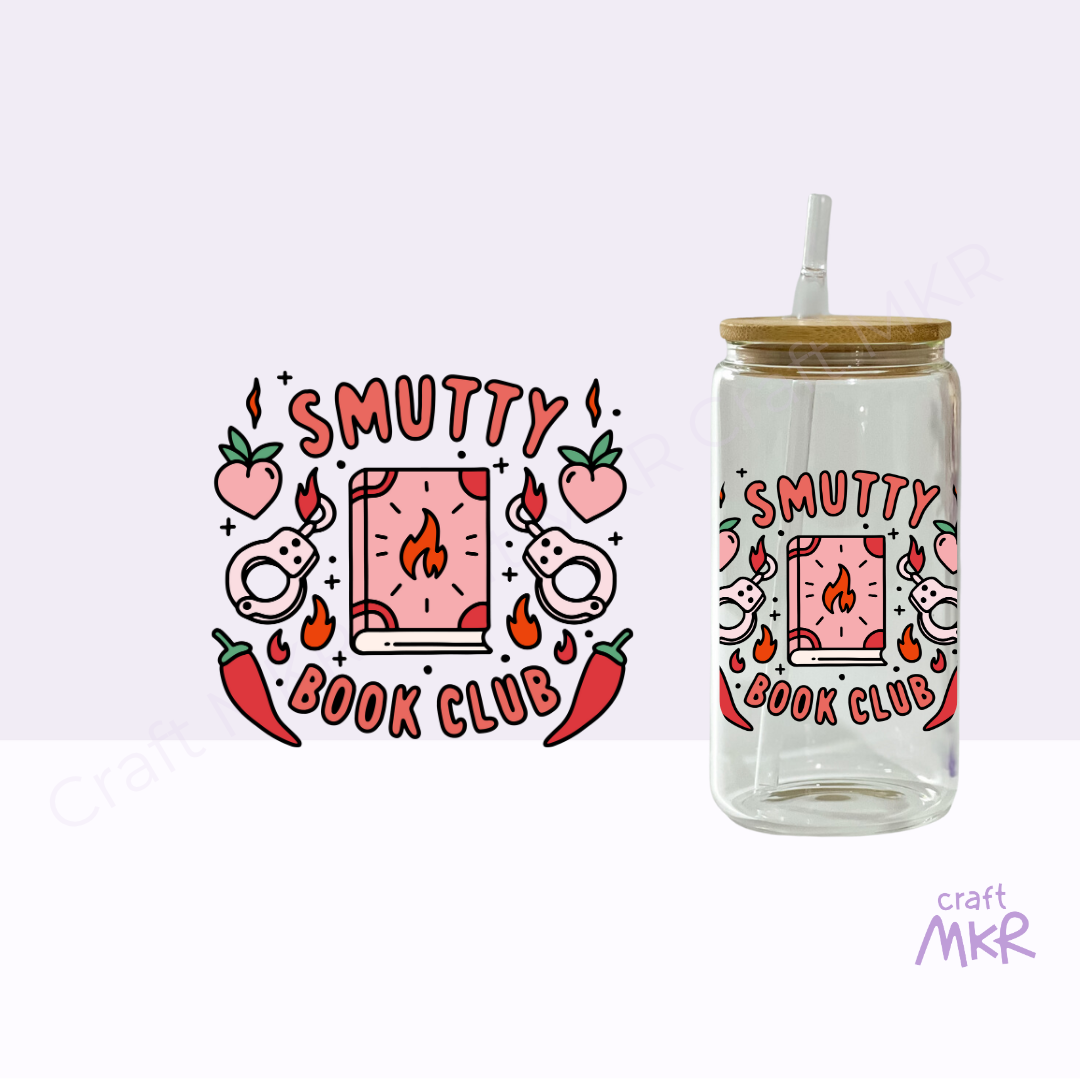 Smutty Book Club Can Cup