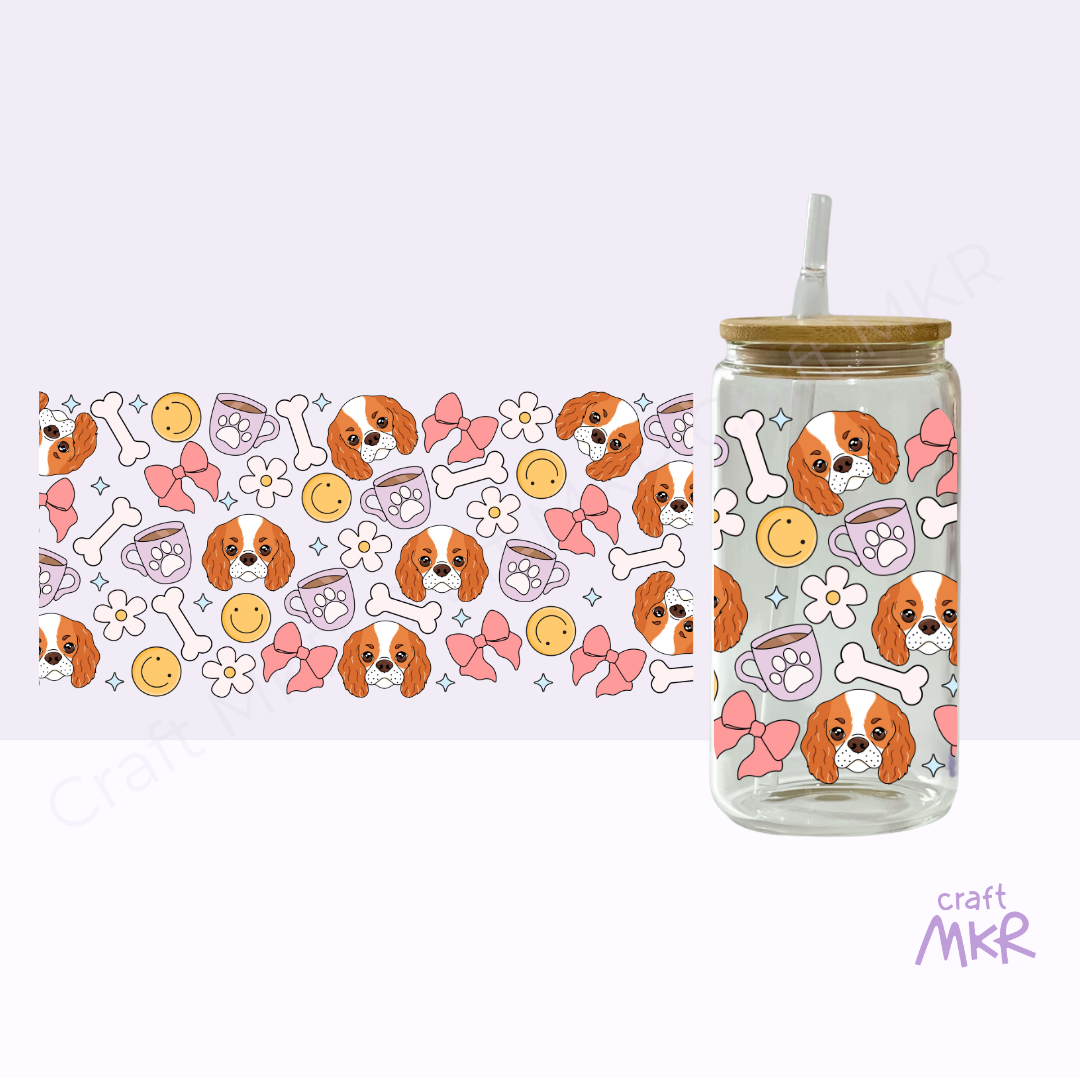 King Charles Spaniel Dog Can Cup