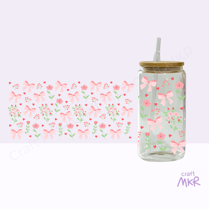 Sweet Bow Garden Can Cup