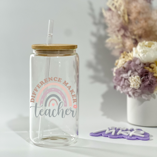 Teacher Difference Maker Can Cup