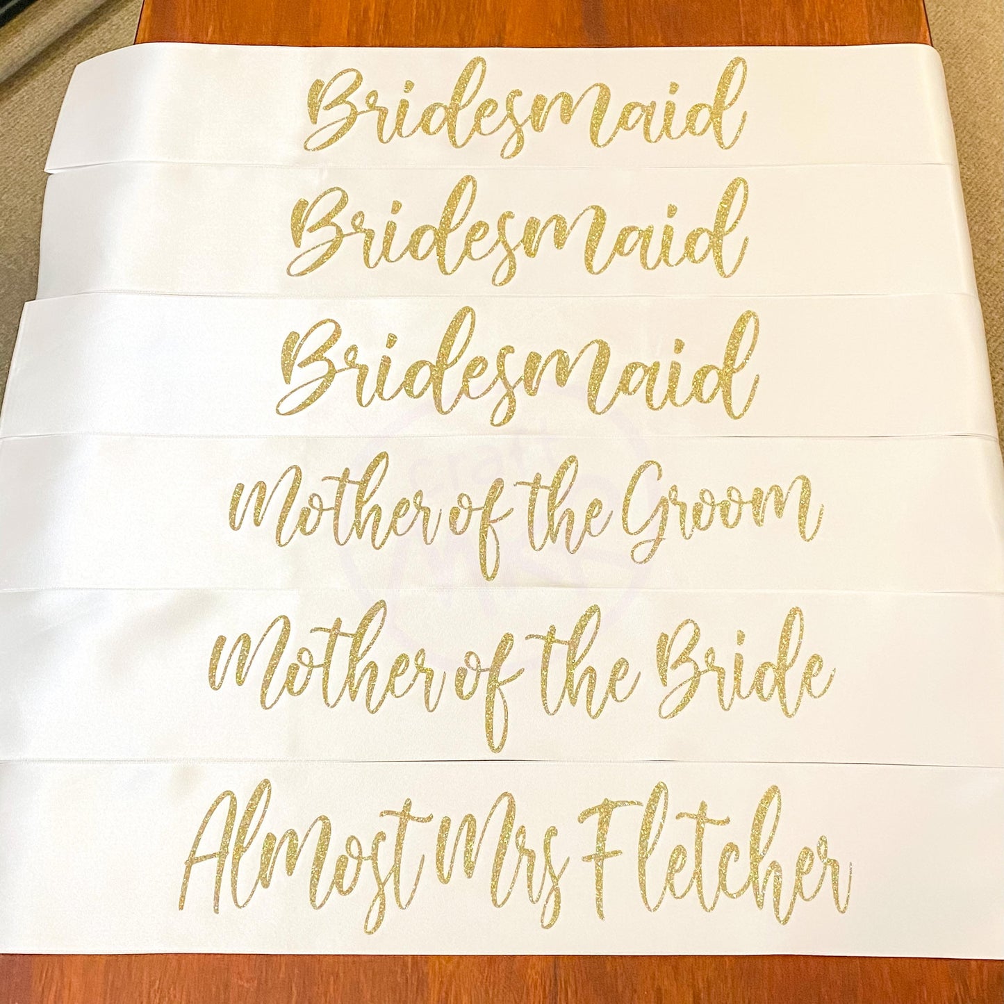 Personalised Sashes for All Occasions